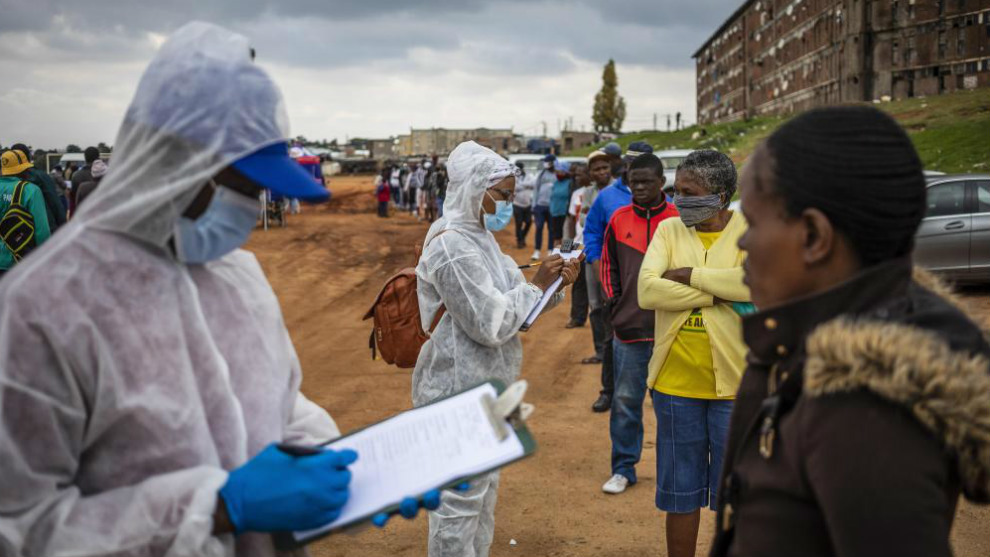 África supera el millón de contagios de COVID-19 con 22.000 muertes