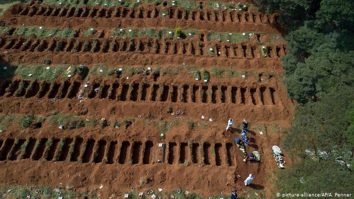 Congreso de Brasil decreta 3 días de luto oficial por muertos del coronavirus
