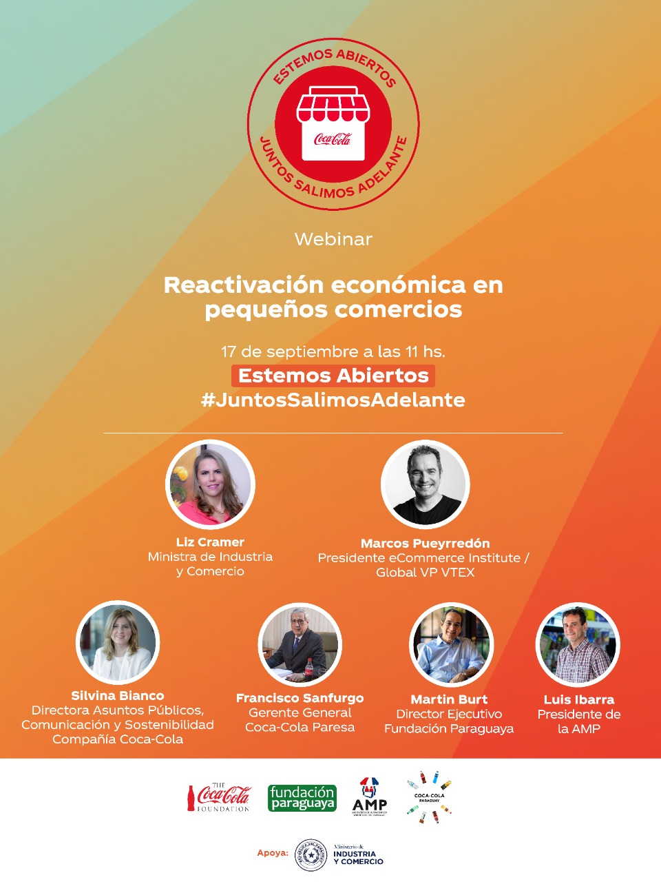 Coca-Cola Paraguay lanza programa de reactivación económica y social para pequeños comercios