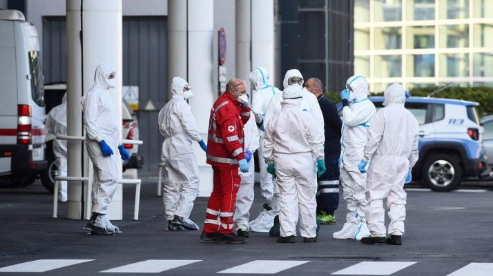 Contagiados coronavirus en Italia pueden ser 600.000, según Protección Civil