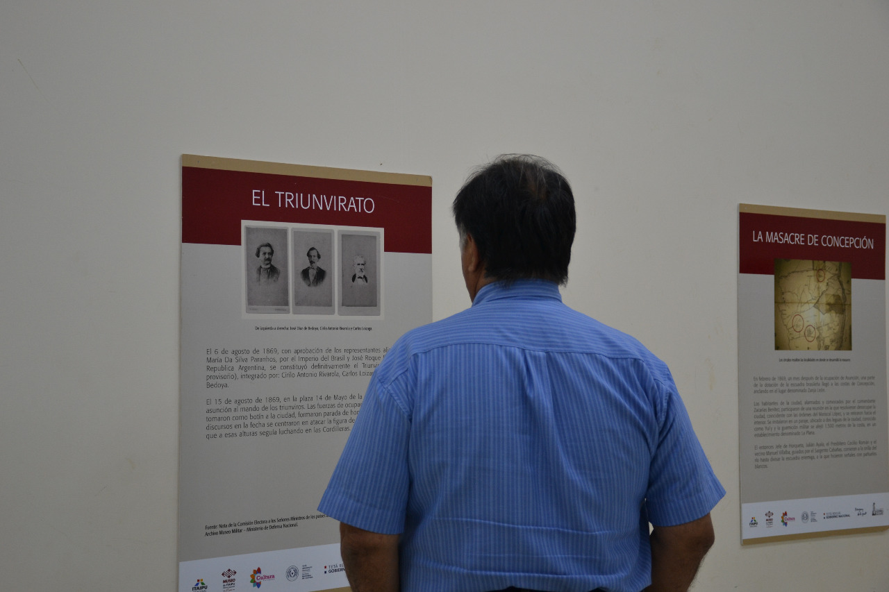 Reactivarán muestra itinerante sobre la Guerra Guasu en varios departamentos del país
