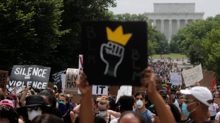 Washington retumba con la mayor protesta desde la muerte de George Floyd