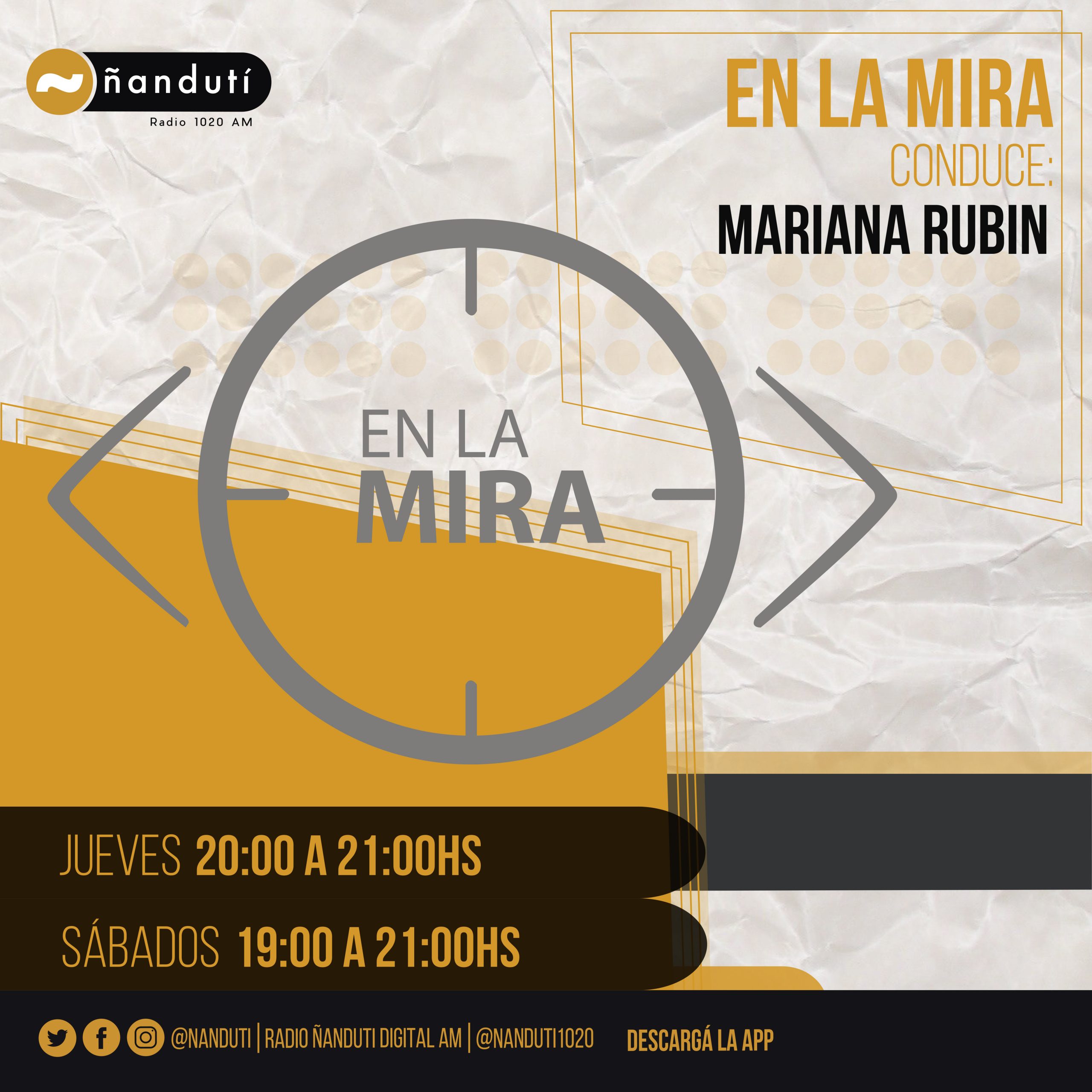 En la Mira con Mariana Rubin