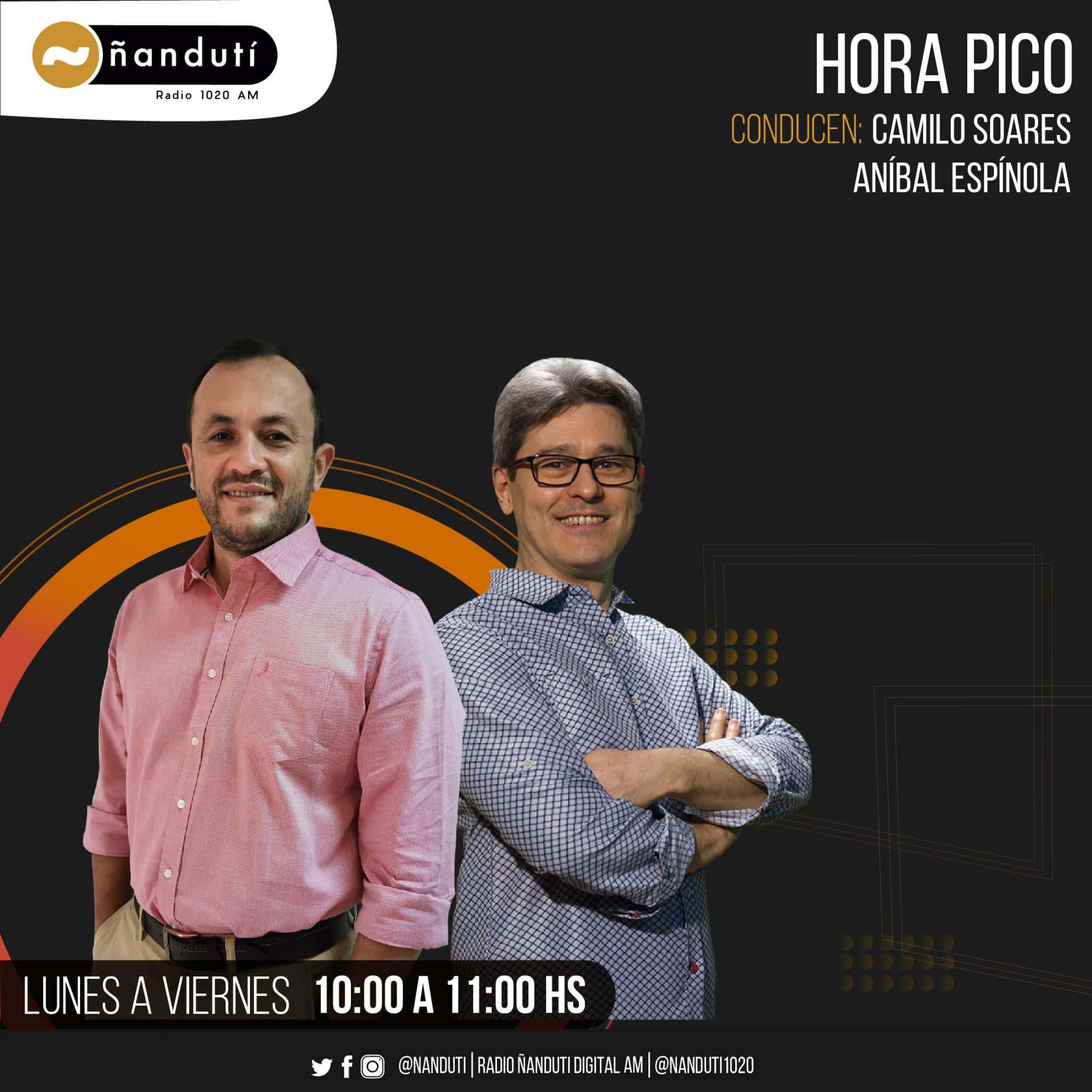 Hora Pico con Camilo Soares y Aníbal Espínola