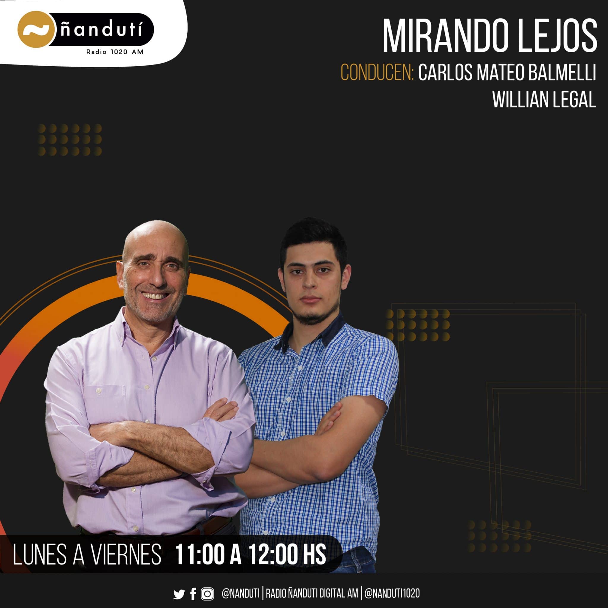 Mirando Lejos con Carlos Mateo Balmelli y Willian Legal