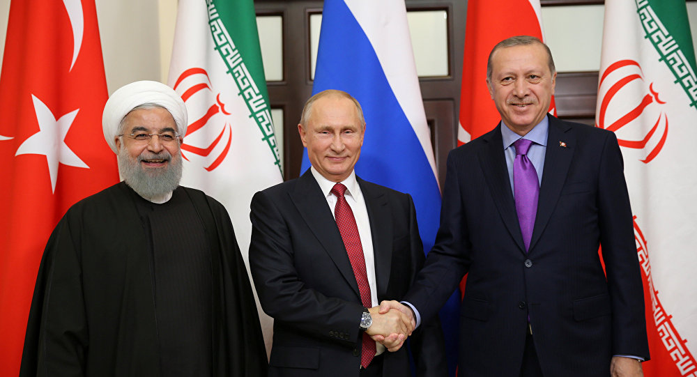 Rusia, Turquía e Irán prometen luchar juntos contra «terroristas» en Siria