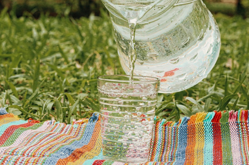 Acordate: ocho vasos de agua al día