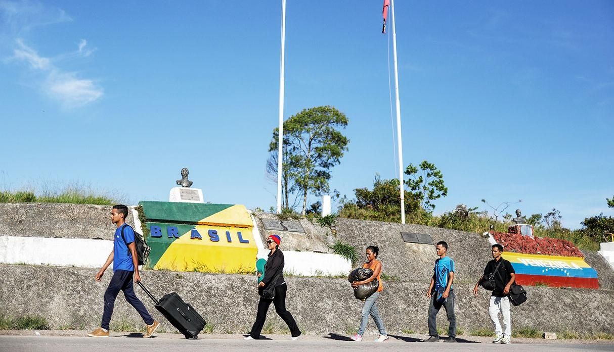 Más de 800 venezolanos entran en Brasil todos los días huyendo de su país