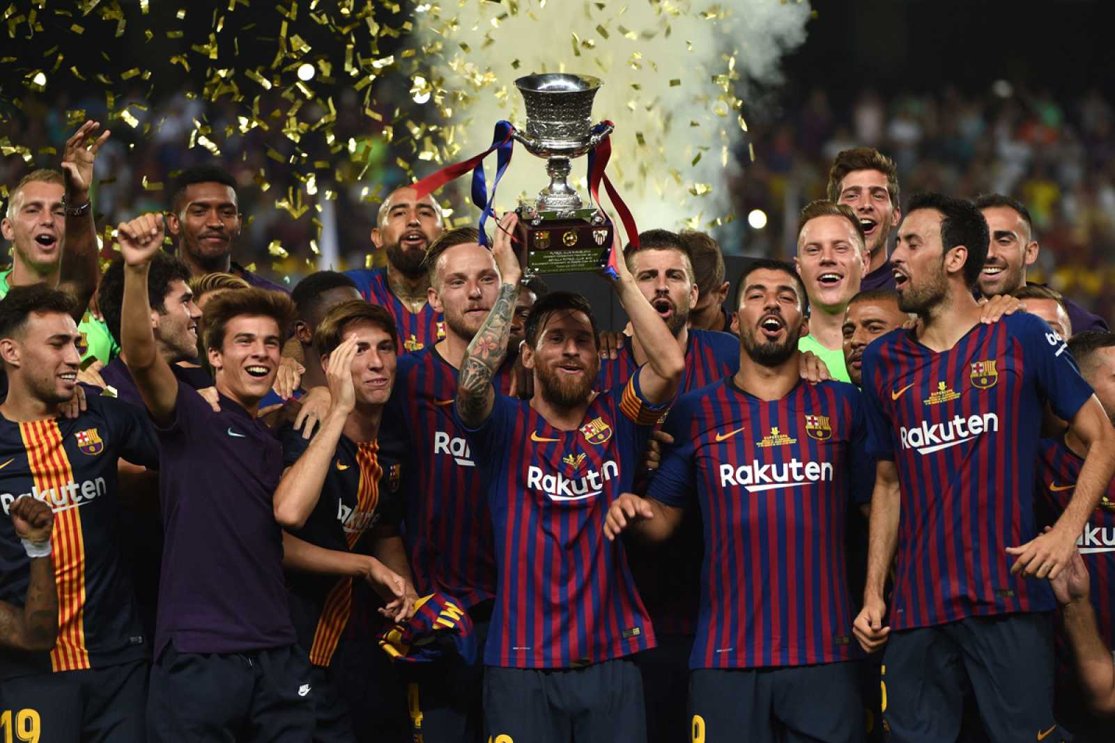 Barcelona conquista la Supercopa de España