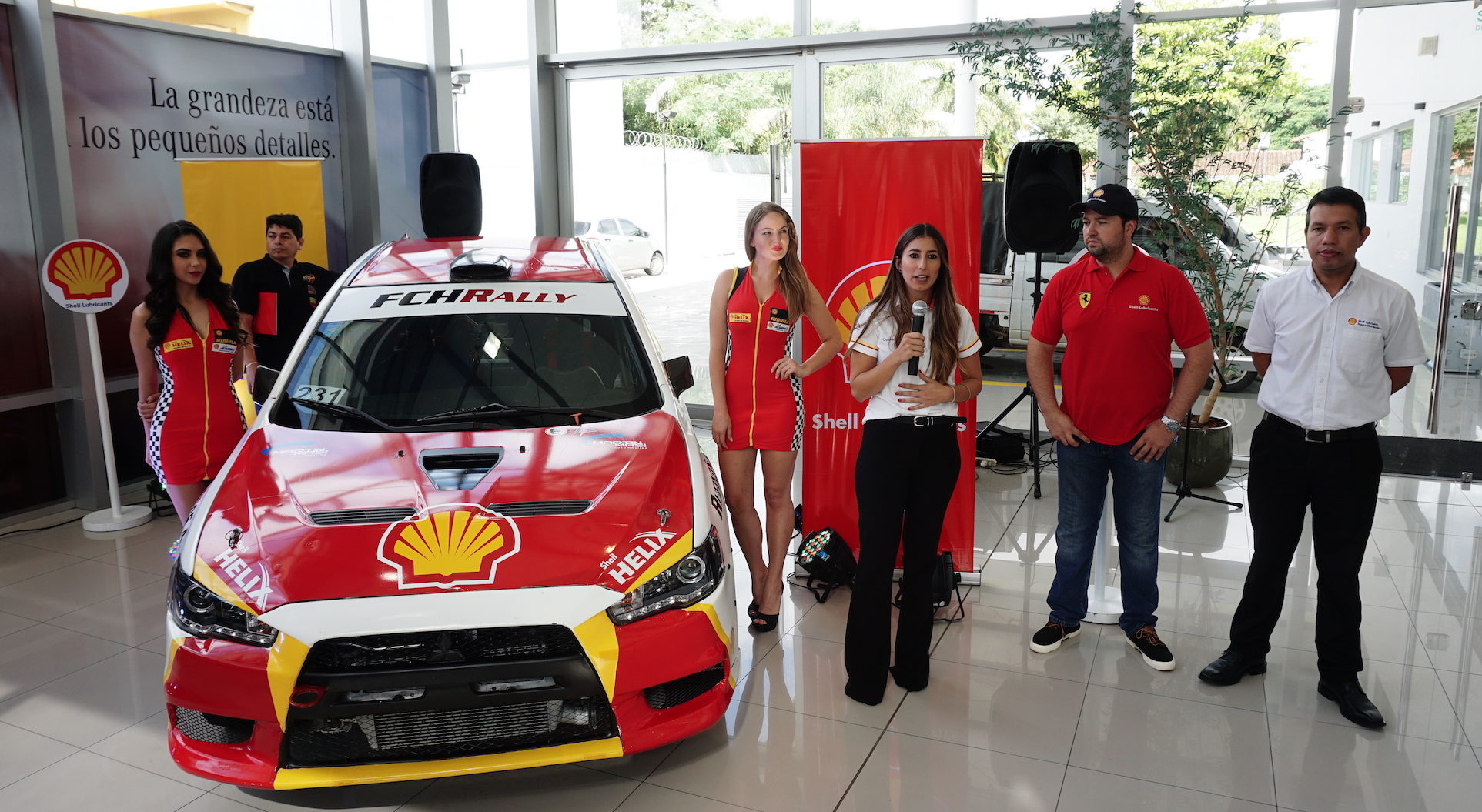 Shell lubricants en el Rally 2018 con el piloto Fabricio Chiriani