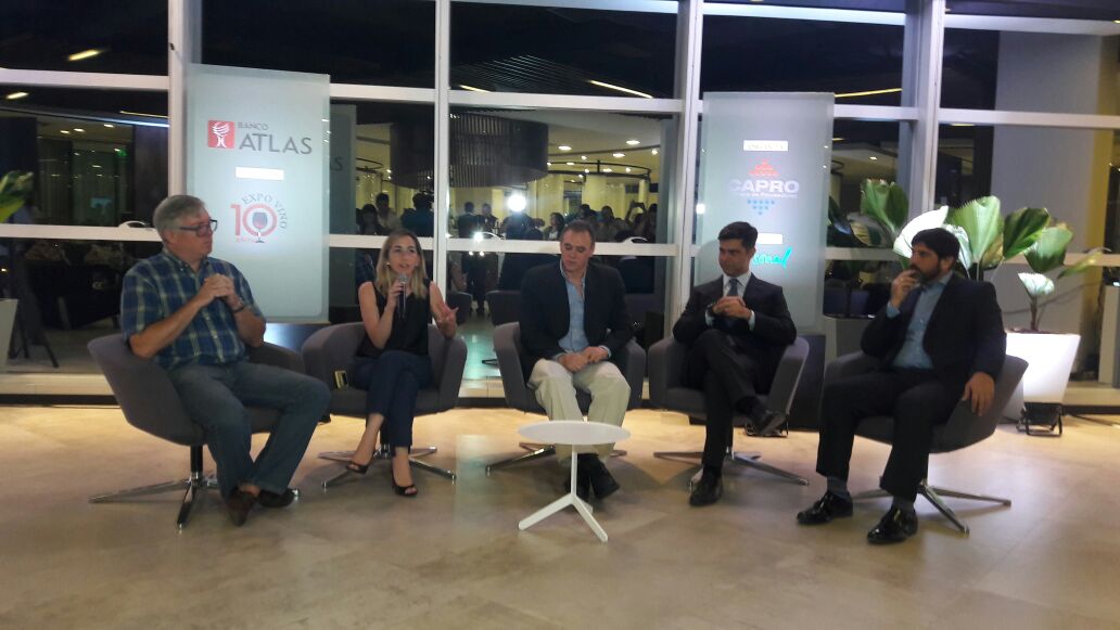 Banco Atlas presenta la décima edición de la Expo Vino, organizado por la CAPRO