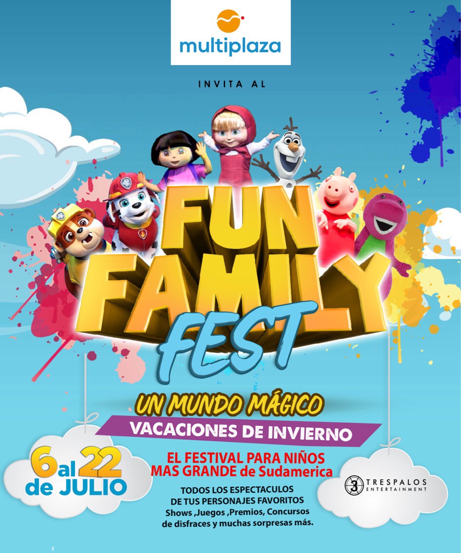 Fun Family Fest 2018, diversión en vacaciones de invierno
