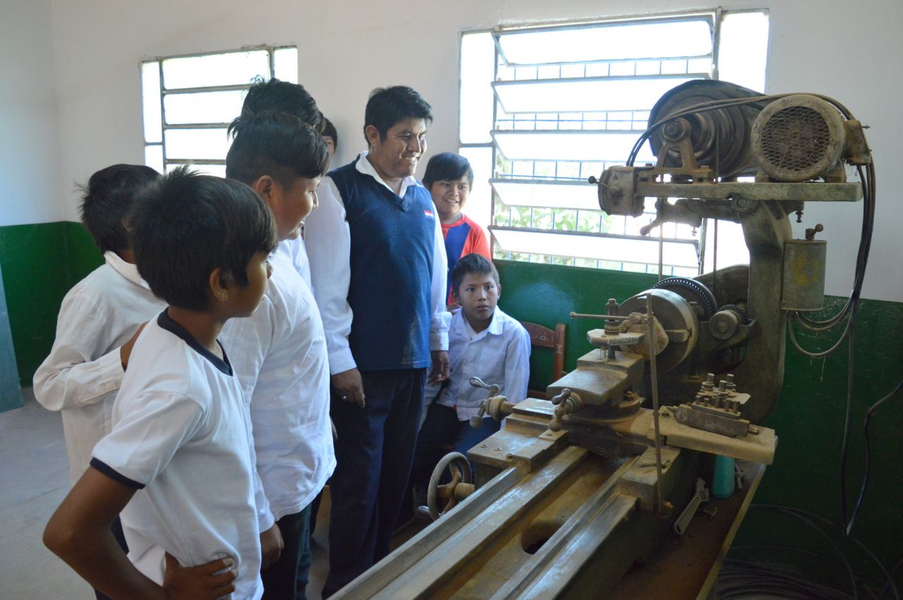 Inauguran la escuela “Uj´e Lhavos”de la comunidad indígena Nivaclé