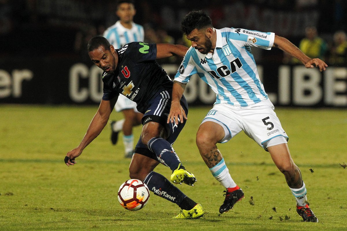 U de Chile y Racing no zafaron del empate en intenso duelo por la Libertadores