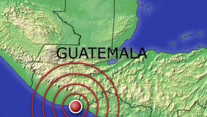 Sismo de magnitud 5 sacude el sur de Guatemala sin causar víctimas ni daños