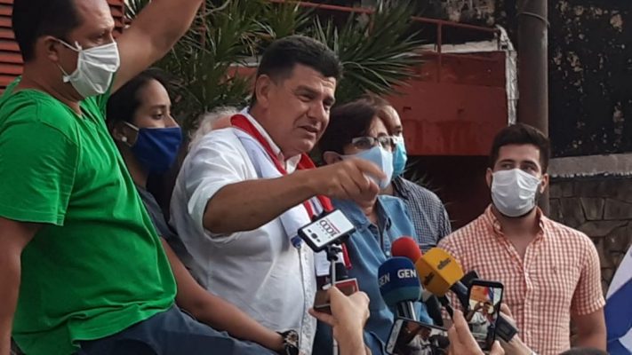 Alegre pidió a su abogado no apelar la resolución de prisión preventiva