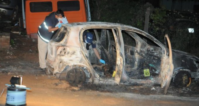 Mujer calcinada: encuentran el vehículo abandonado del principal sospechoso