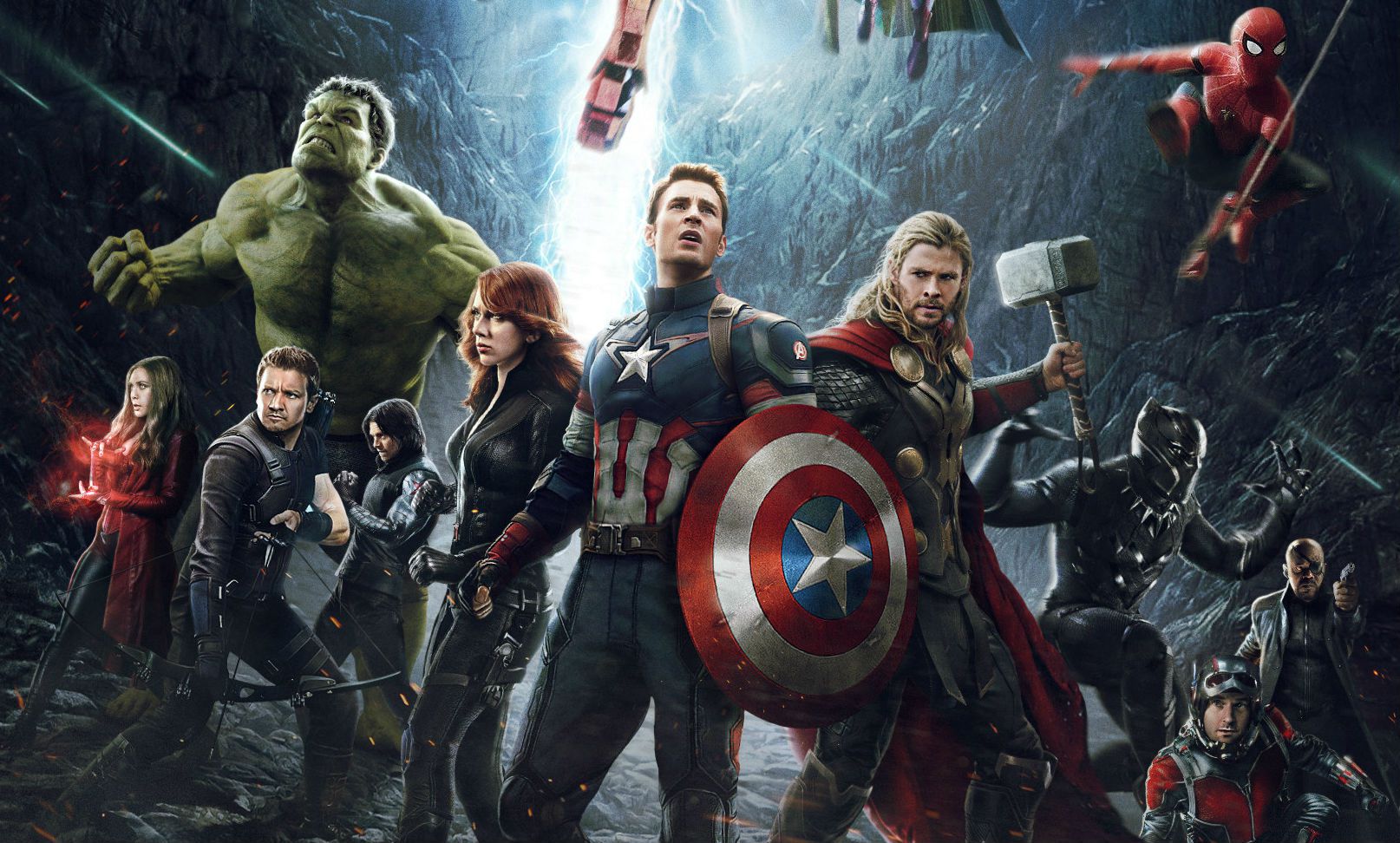 Avengers Infinity war calienta el plano local antes de su estreno
