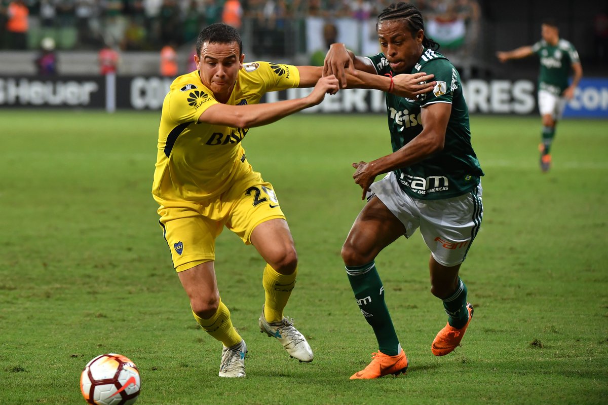 Tevez le dio a Boca el empate ante Palmeiras por la Conmebol Libertadores