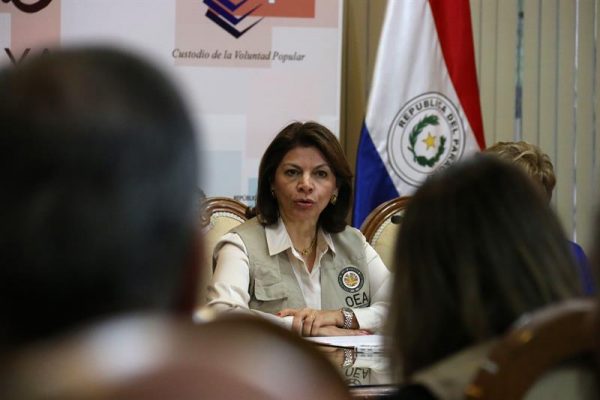 Chinchilla, de la OEA, destaca tranquilidad electoral