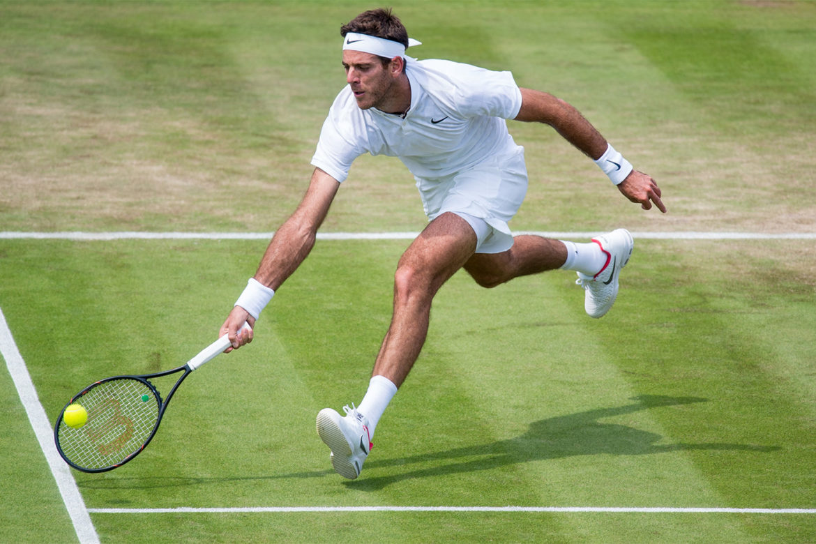 Del Potro aplastó a Feliciano López y pasó a tercera ronda