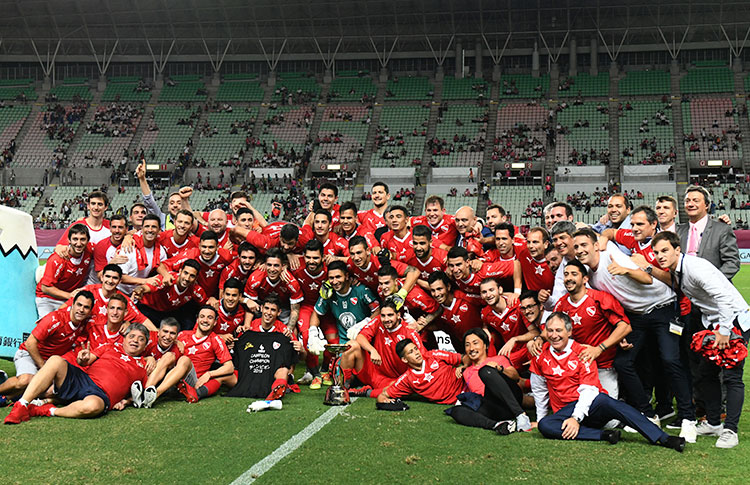 Independiente campeón de la Suruga Bank