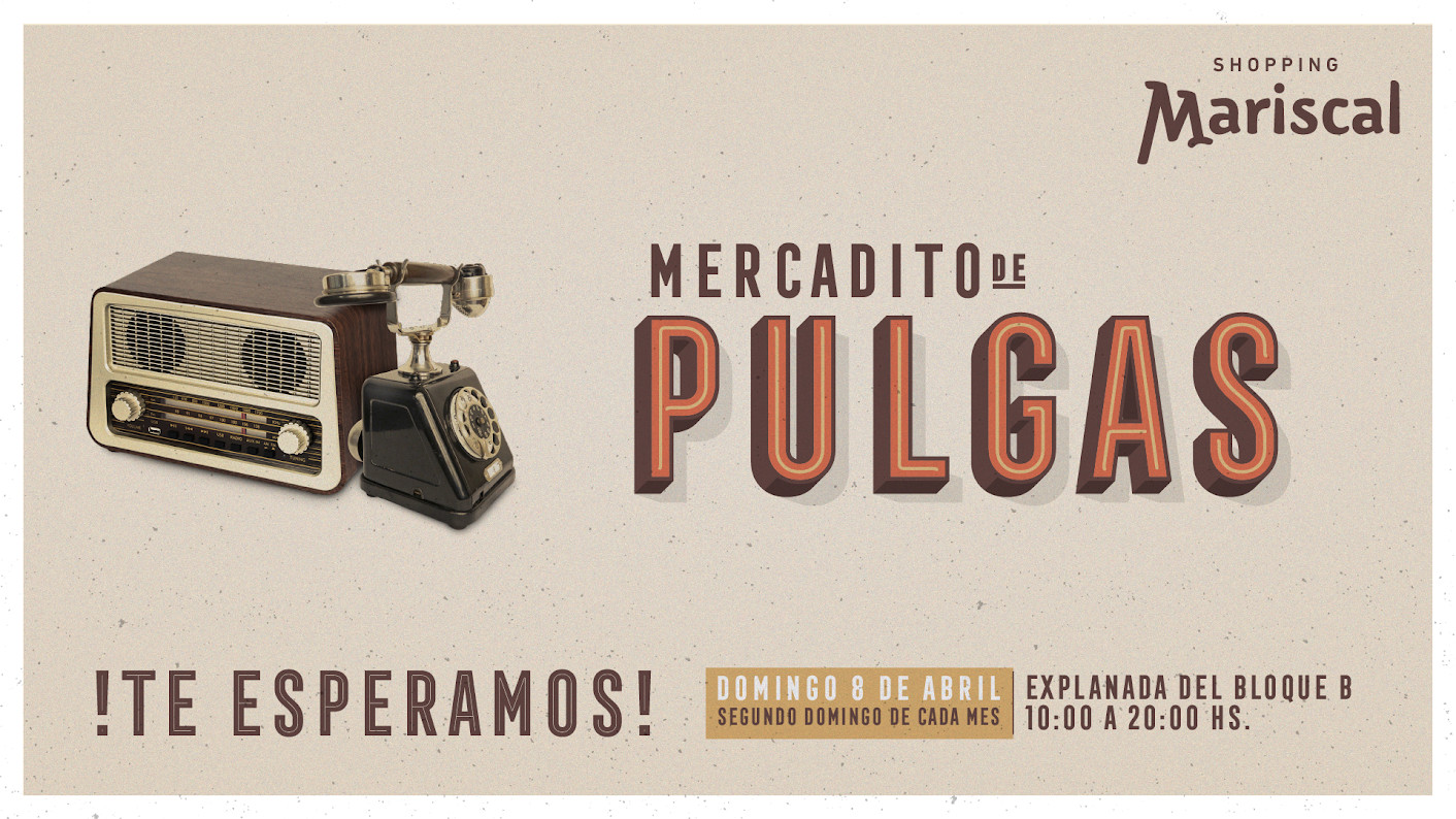 Mercadito de pulgas del Shopping Mariscal