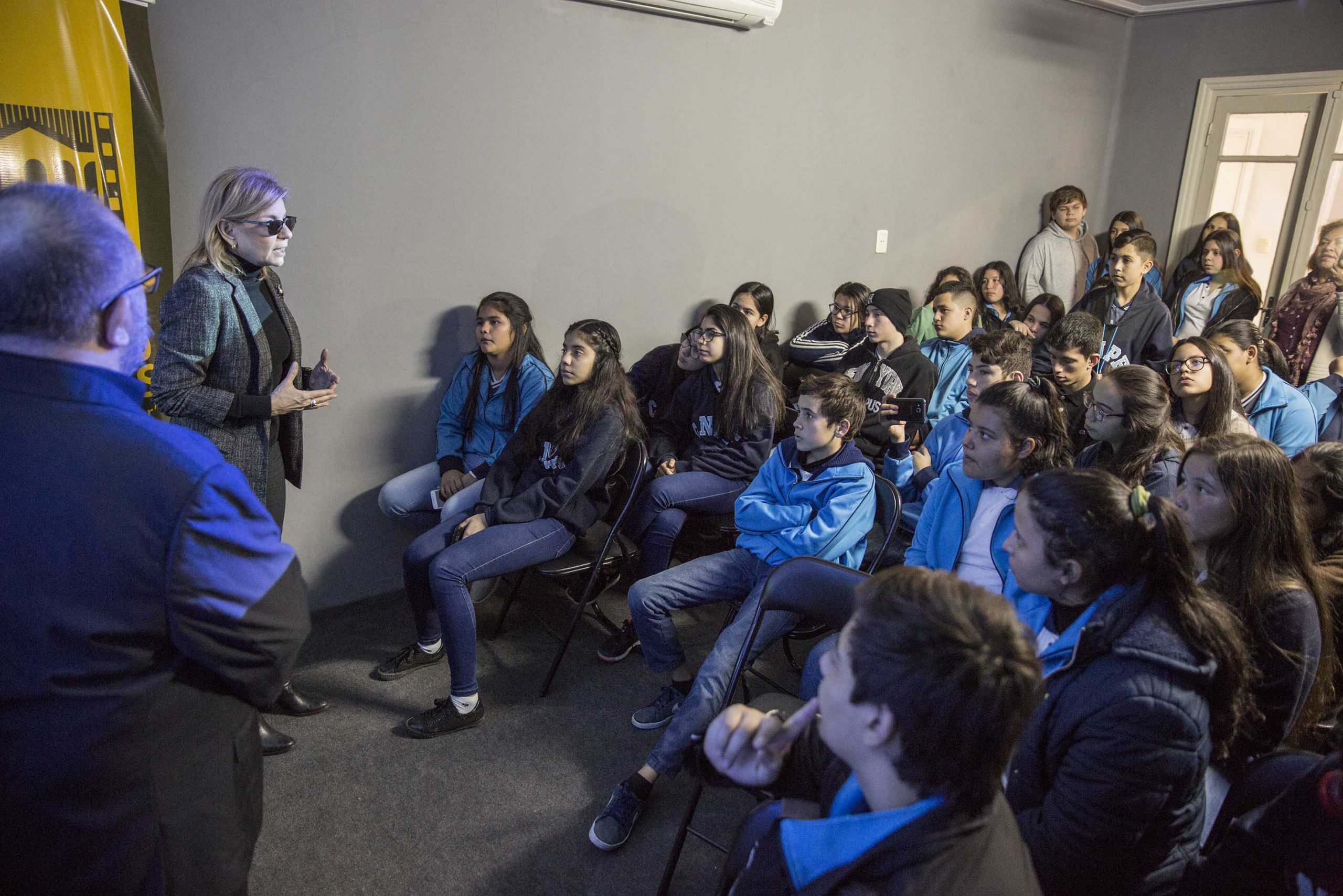 Estudiantes estuvieron “Dentro del Cine” en la Casa de las Artes Visuales