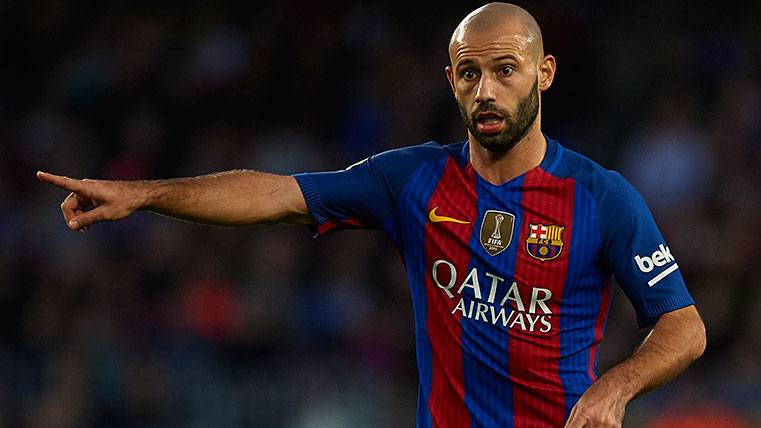 El Barça se despide de Mascherano