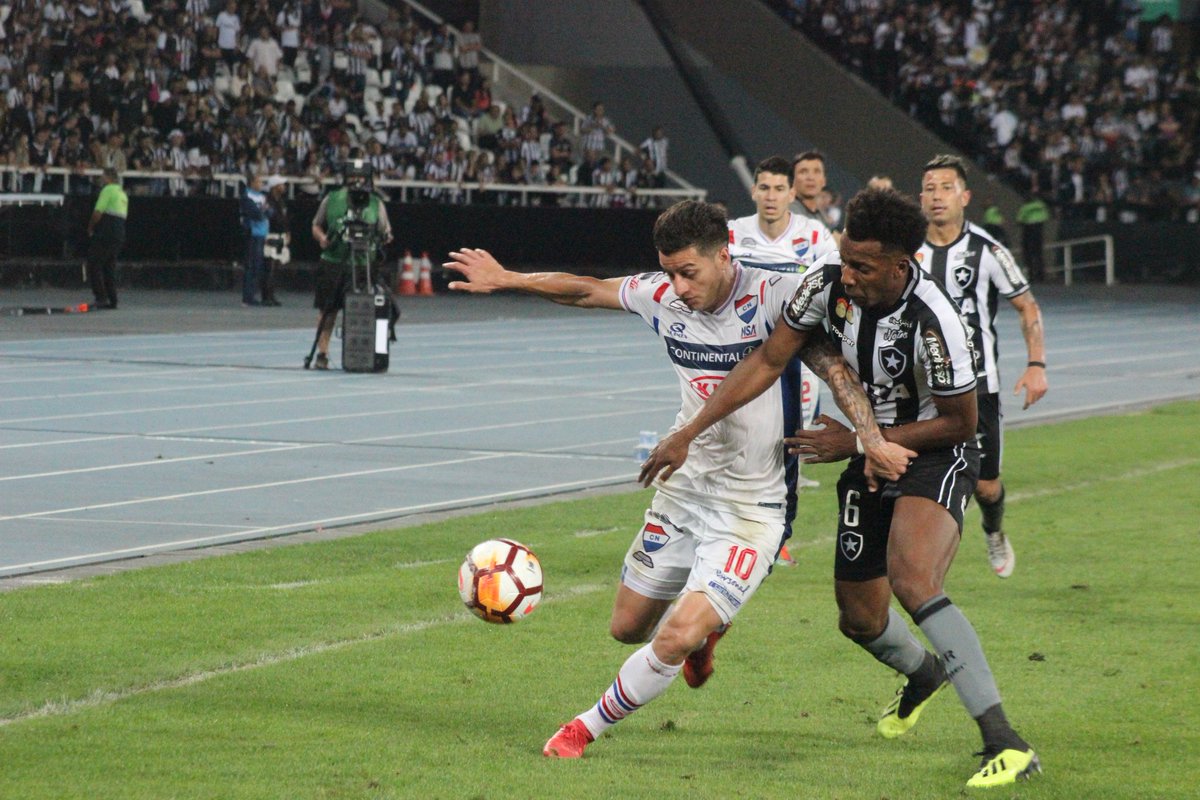 Nacional perdió contra Botafogo y se despidió de la Copa Sudamericana