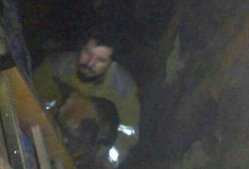 Un perro es salvado por los bomberos tras caer en un pozo