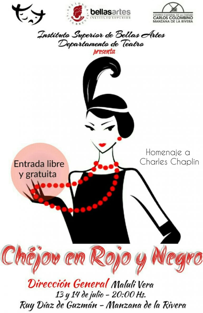 Sube a las tablas la obra ‘Chéjov en rojo y negro’