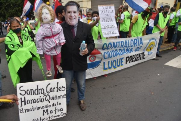 Ratifican pedido de juicio político a Sandra Quiñónez «por ser el brazo ejecutor de la persecución a opositores»