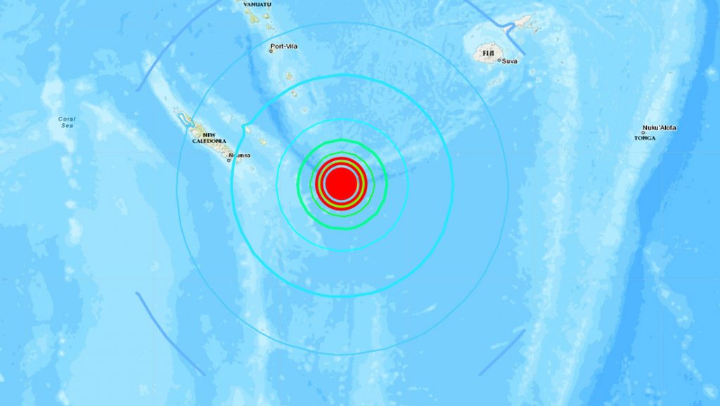 Tsunami confirmado tras un sismo de magnitud 7,7 en el Pacífico Sur