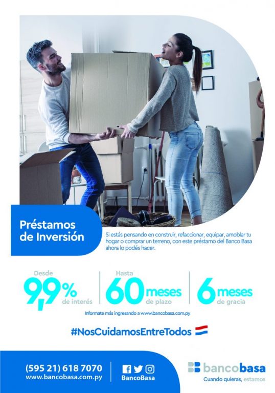 Prestamos de inversiones del Banco Basa