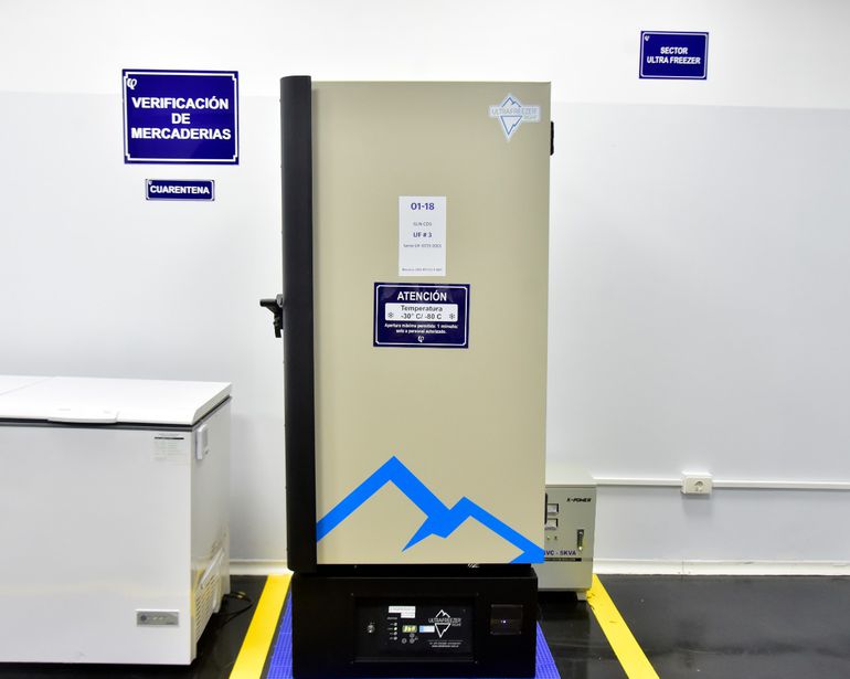 Laboratorio privado ofrece de forma gratuita ultrafreezers con capacidad de conservar 480 mil dosis de vacunas antiCOVID