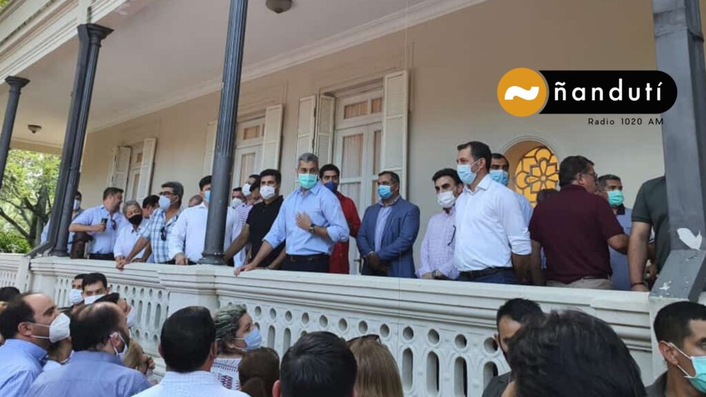 Presidentes de seccionales plantean movilización a favor de Mario Abdo Benítez