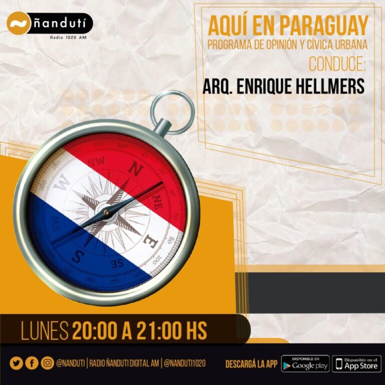 Aquí en Paraguay con Enrique Hellmers