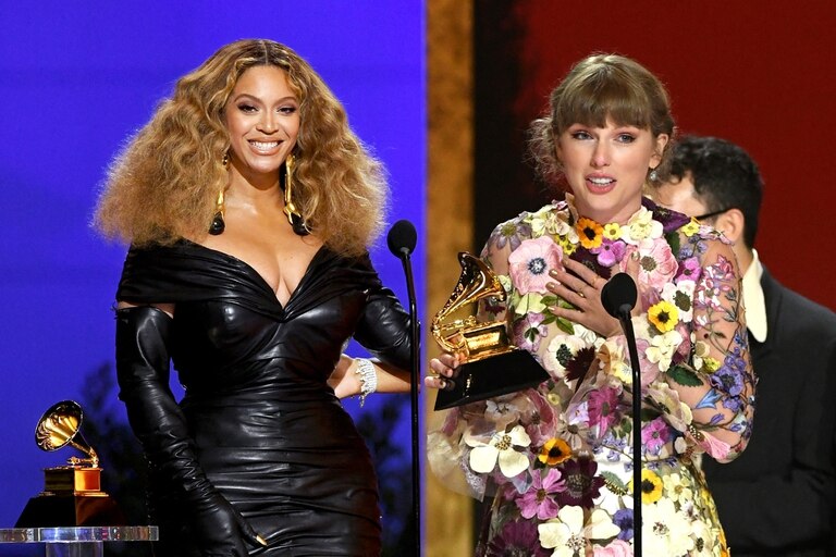 Grammy 2021: Beyoncé y Taylor Swift batieron récord