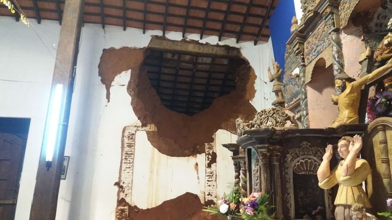 Comenzarán tareas de salvaguardia del Templo de San Joaquín