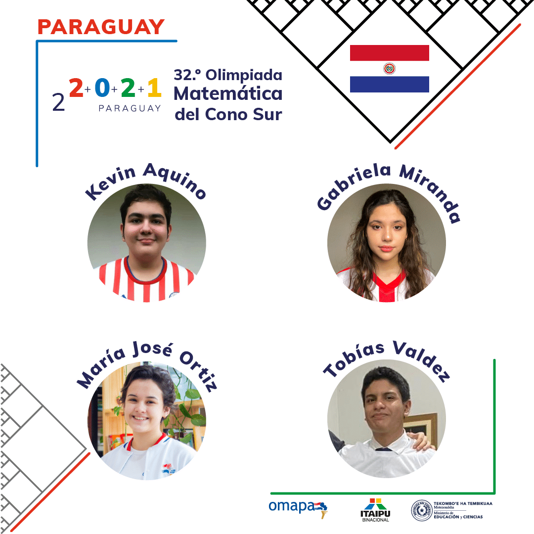 Paraguay será sede de la 32º Olimpiada de Matemáticas de Países del Cono Sur