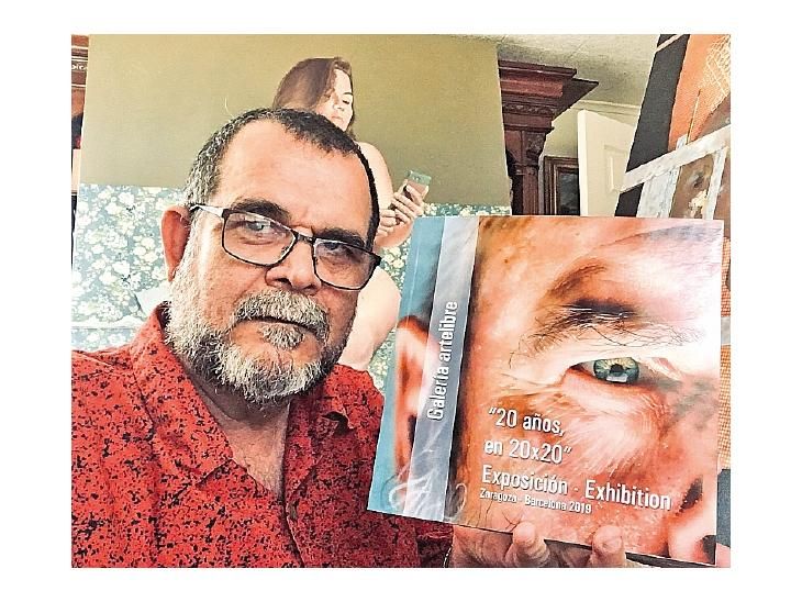 El artista paraguayo Hernán Miranda expone sus obras en Artexpo New York