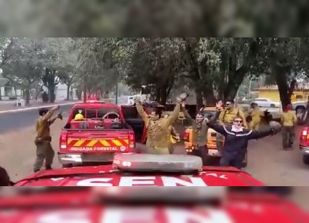 Controlan focos de incendio en Ayolas