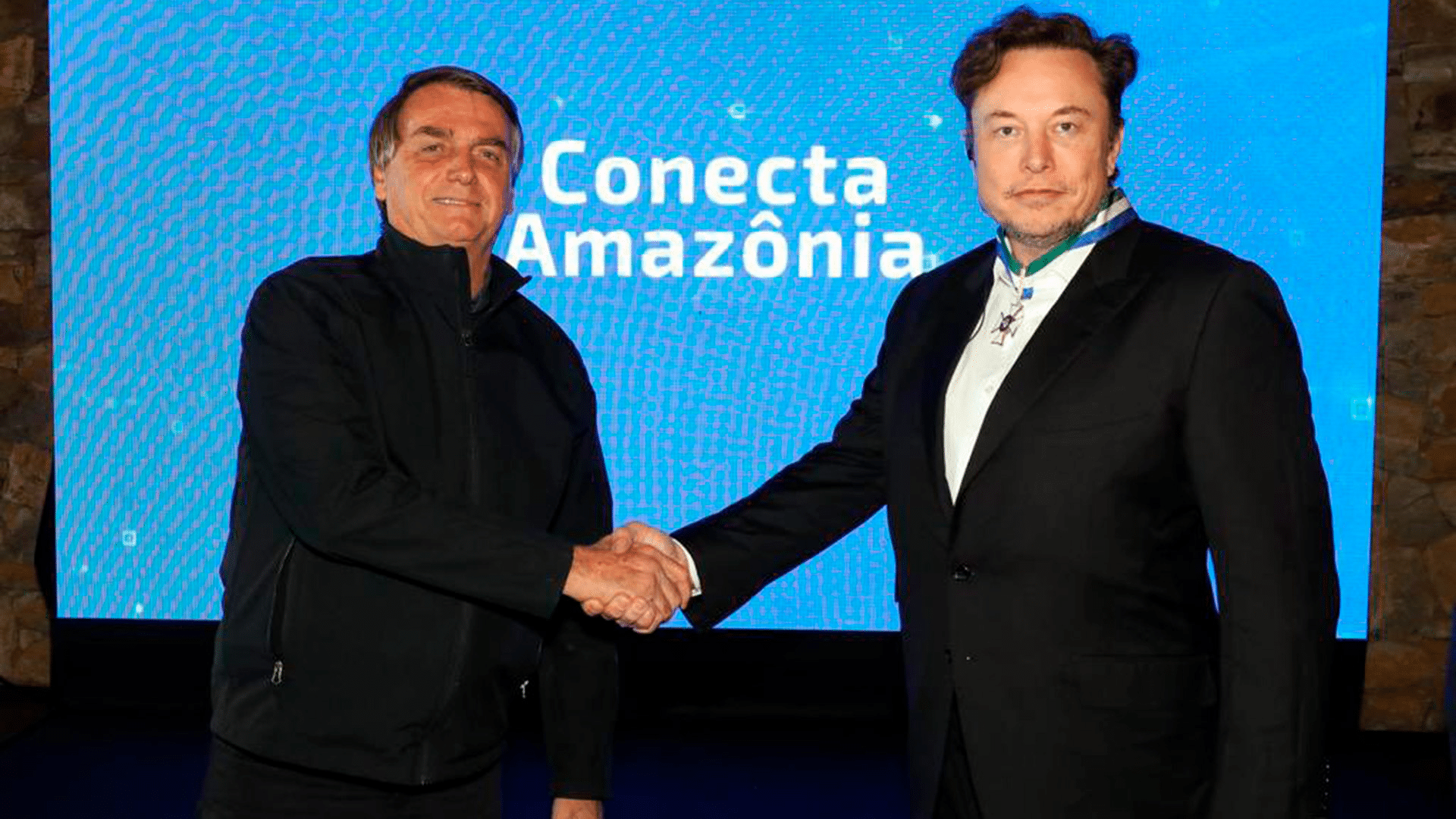 Jair Bolsonaro se reunió con Elon Musk en Brasil: lanzarán una red para conectar la Amazonía