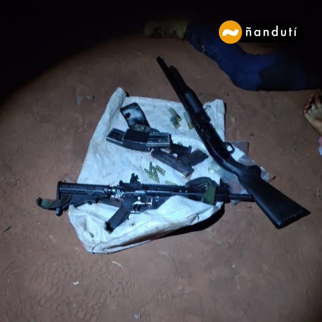 Canindeyú: No descartan que armas incautadas se hayan utilizado en varios casos de sicariato