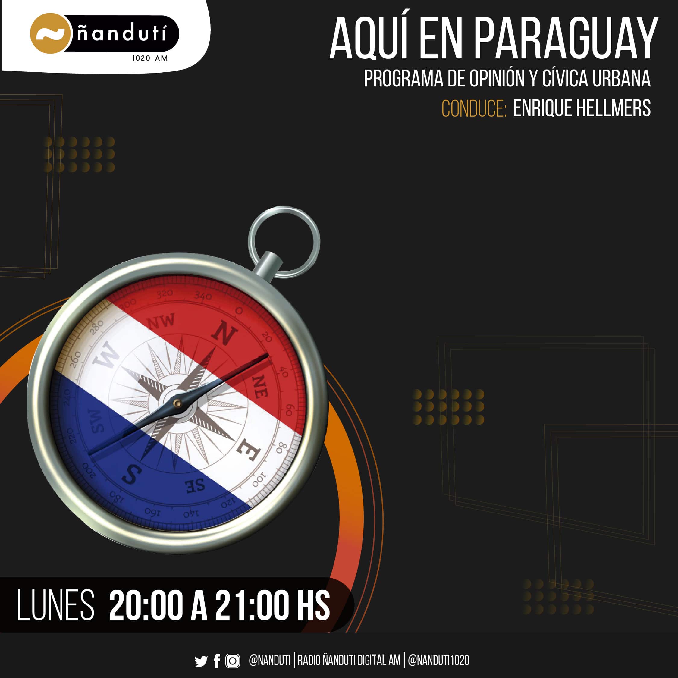 Aquí en Paraguay con Enrique Hellmers