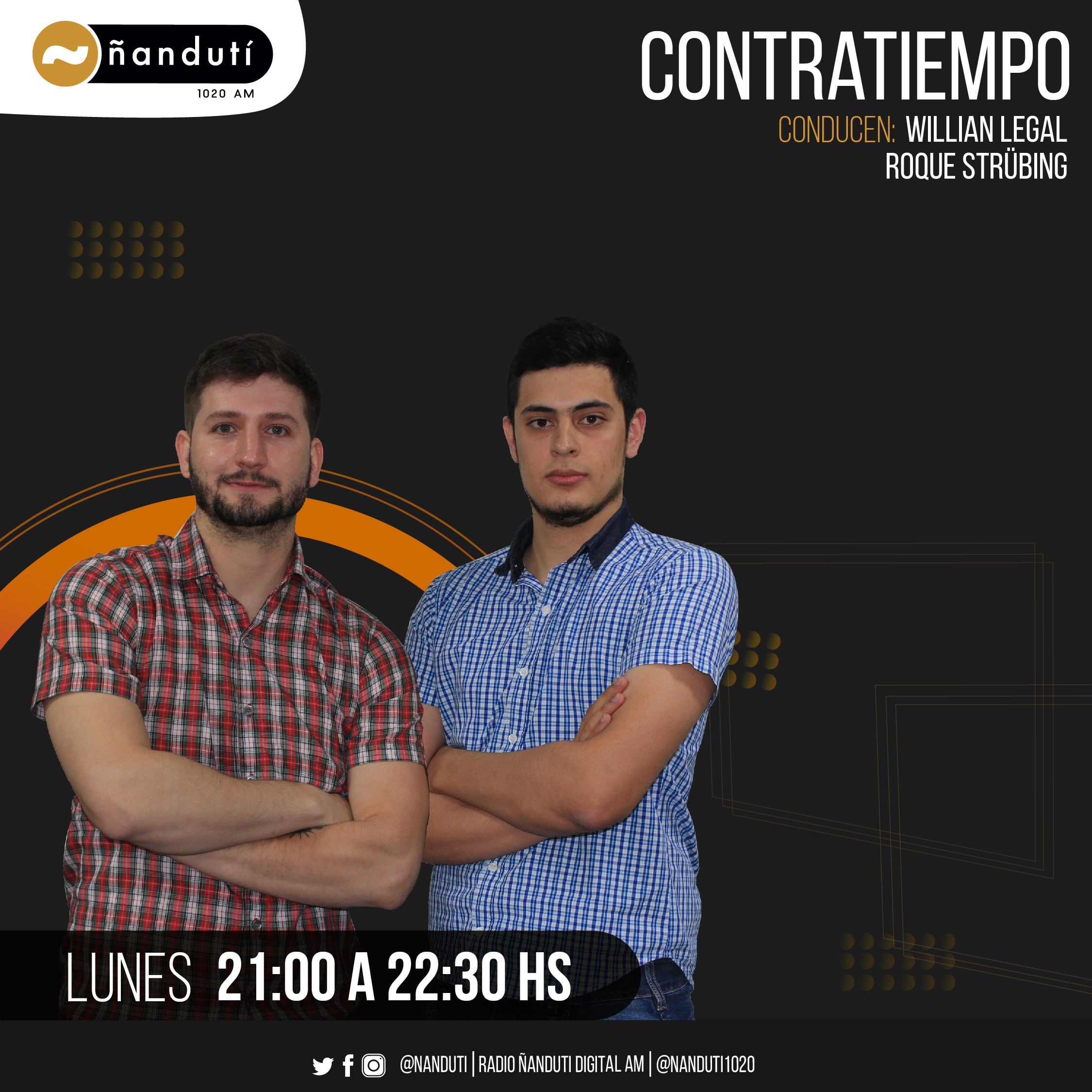 Contratiempo con Willian Legal y Roque Strubing