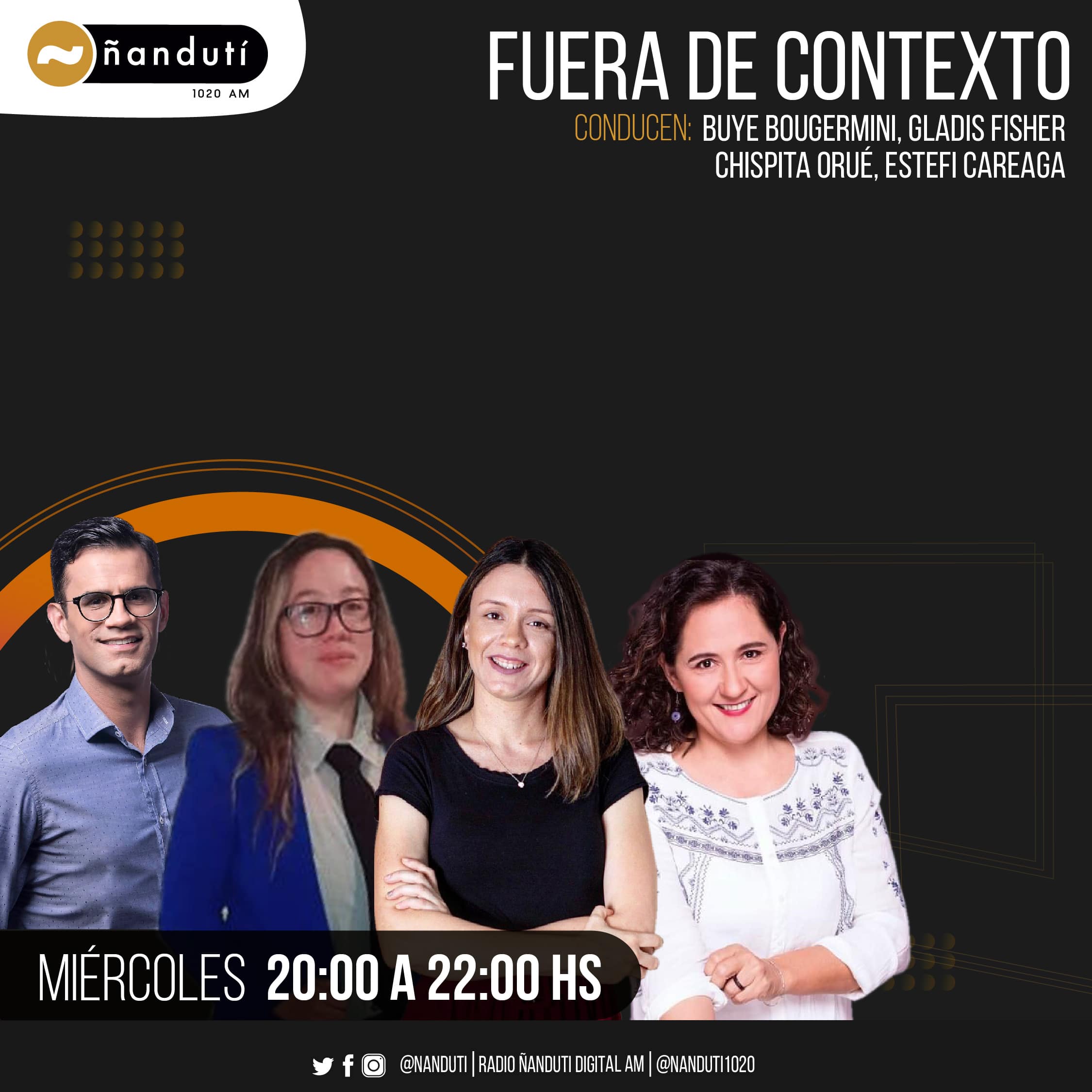 Fuera de Contexto con Marlene Orué y un gran equipo