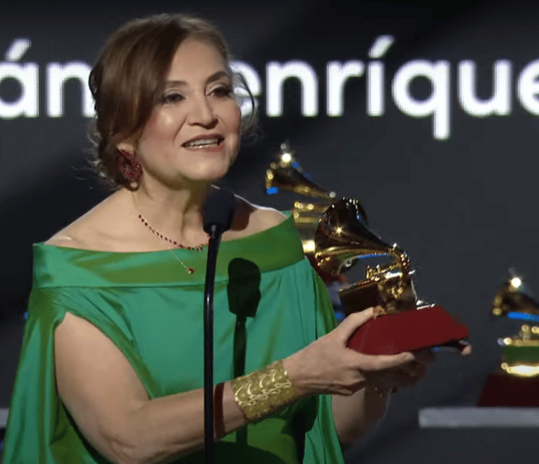 Berta Rojas, ganadora de dos Latin Grammy: “En este momento siento una alegria”, dice la artista
