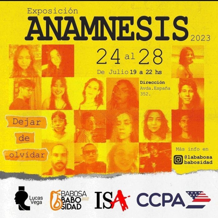 Este lunes se inaugura la exposición de arte colectiva «Anamnesis» en el CCPA